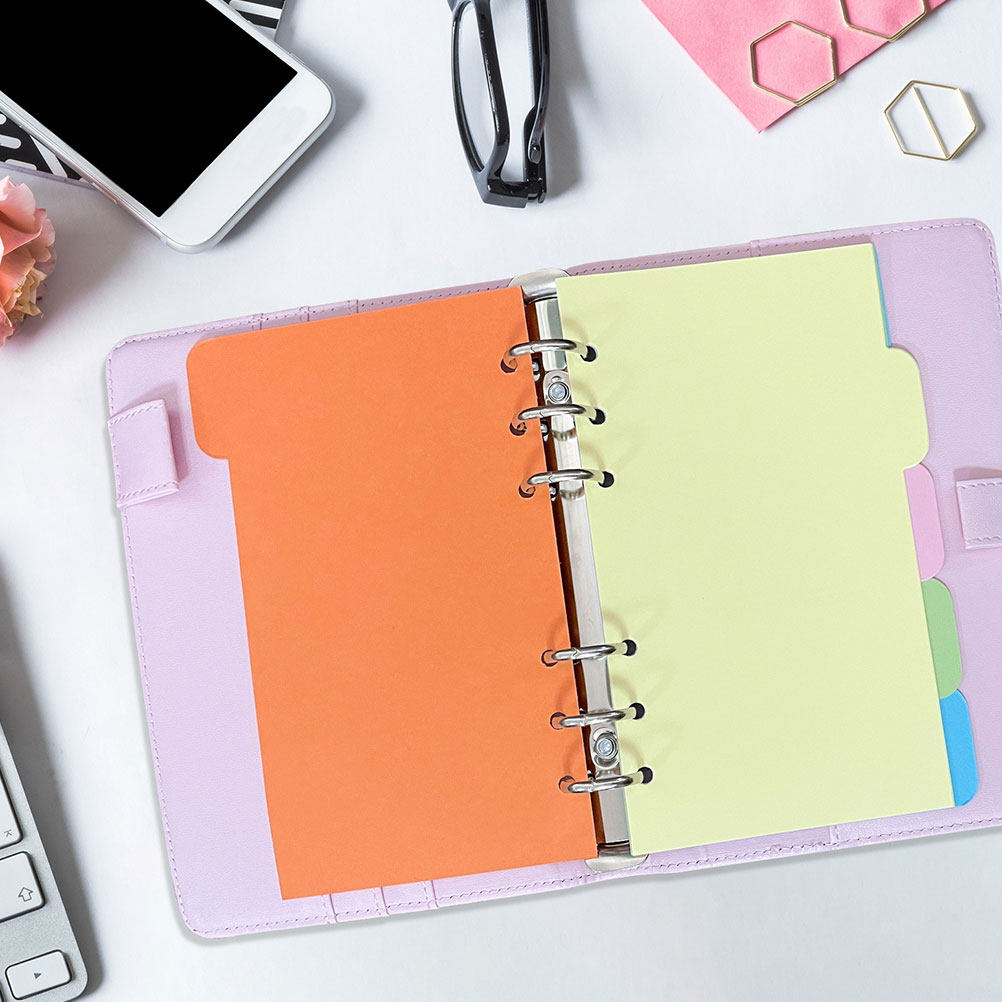 Index Tab Divider - 30 Divisores de Índice de Colores,