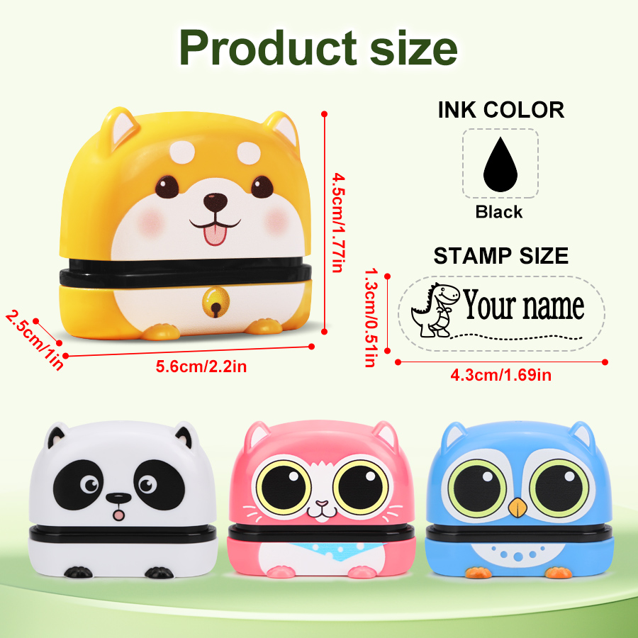 Sello de nombre lindo personal - Self Inking Stamp reseña y precio