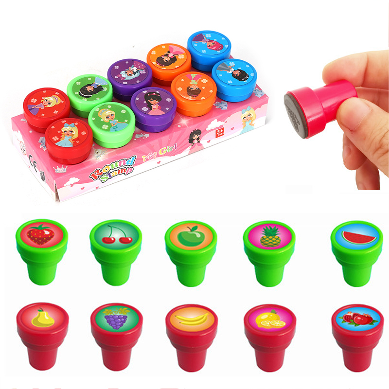 10 piezas/caja Sellos surtidos - Self Inking Stamp reseña y precio