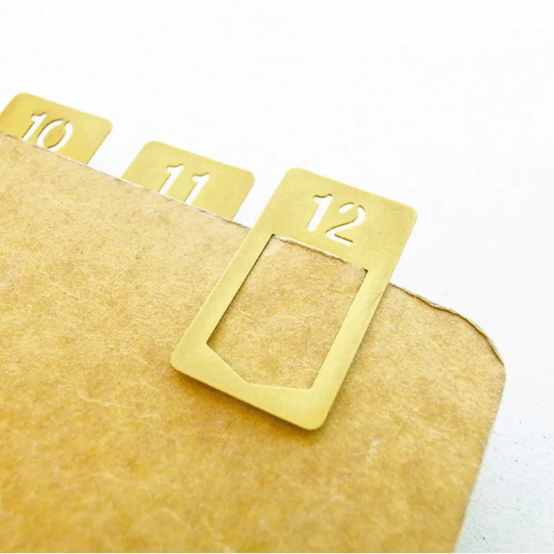 Marcapáginas de cobre Vintage, - Stationery Office And School Supply Stores reseña y precio