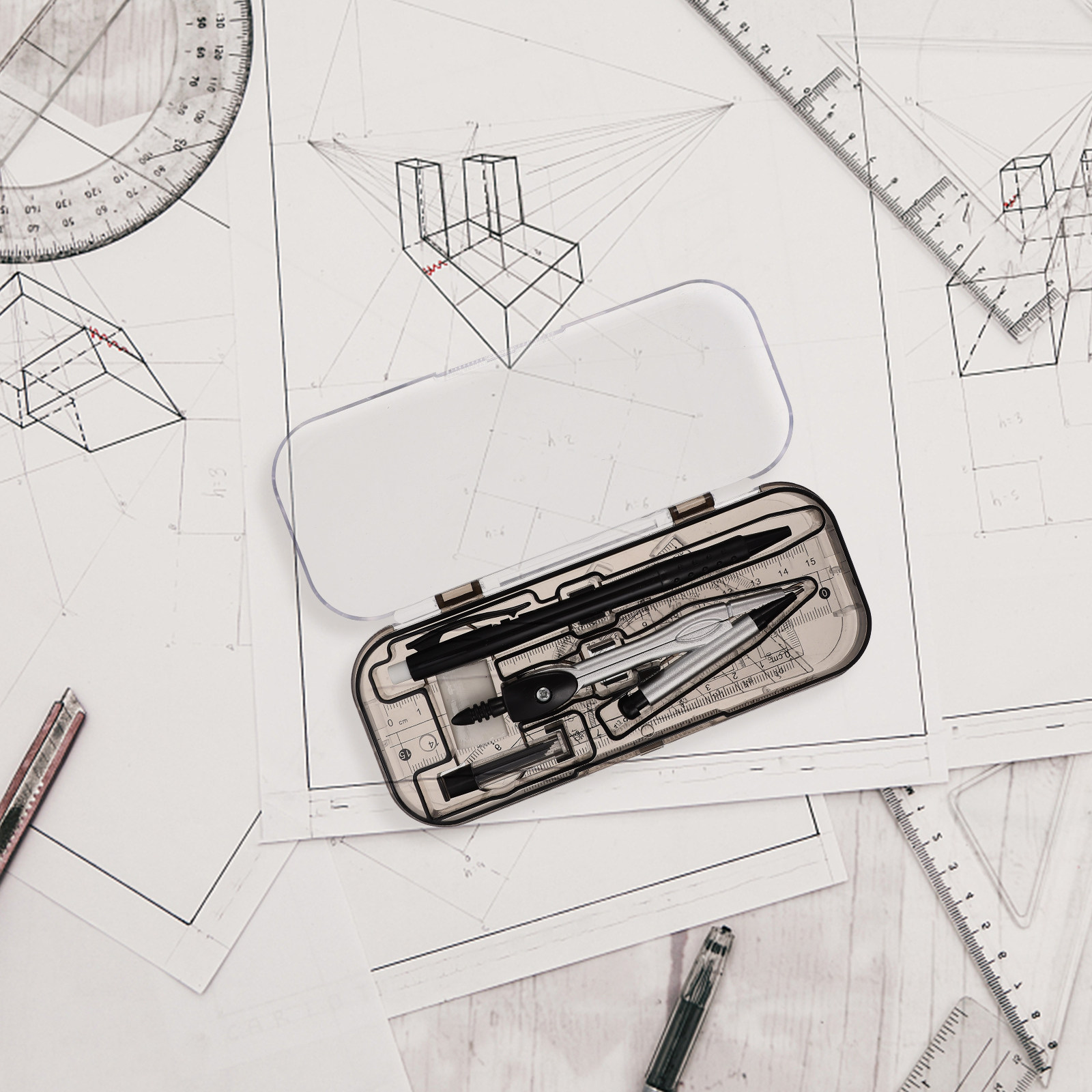 Juego de Herramientas de Dibuj - Compass Geometry Set reseña y precio
